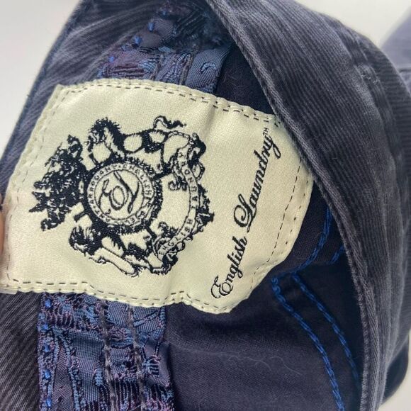 English Laundry Men's Navy Blue Straight-Leg Stretch Jeans Size 36 x 32 - Picture 5 of 6